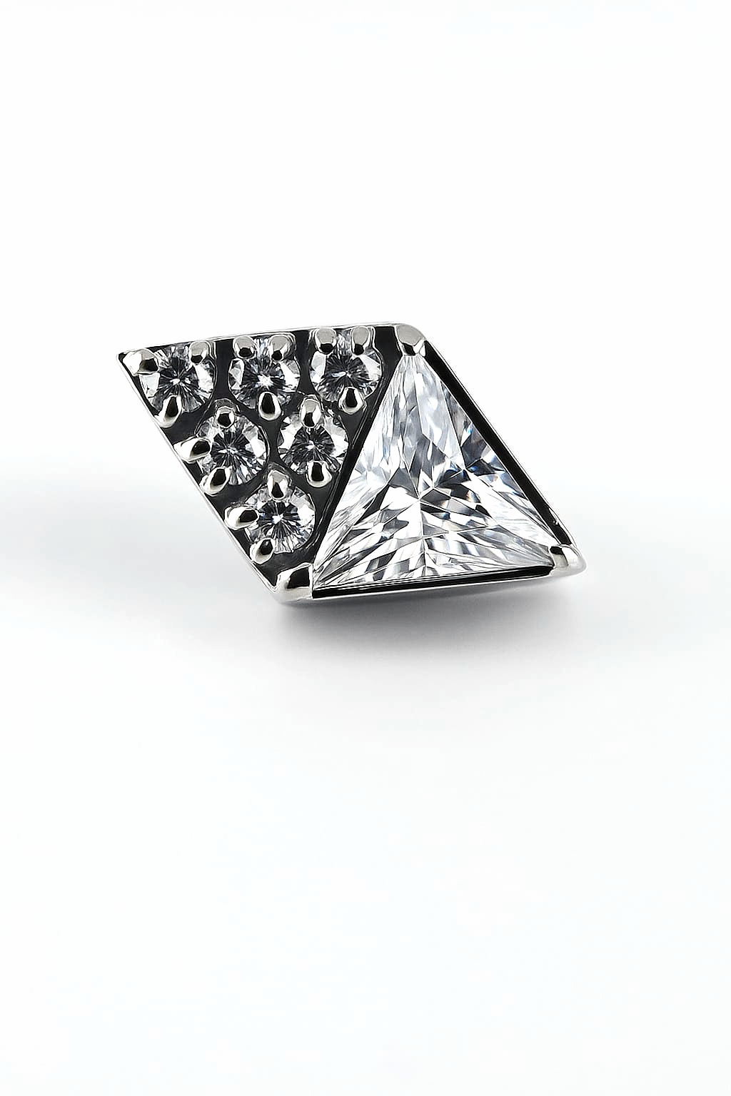 Losango Cravejado Zircônia