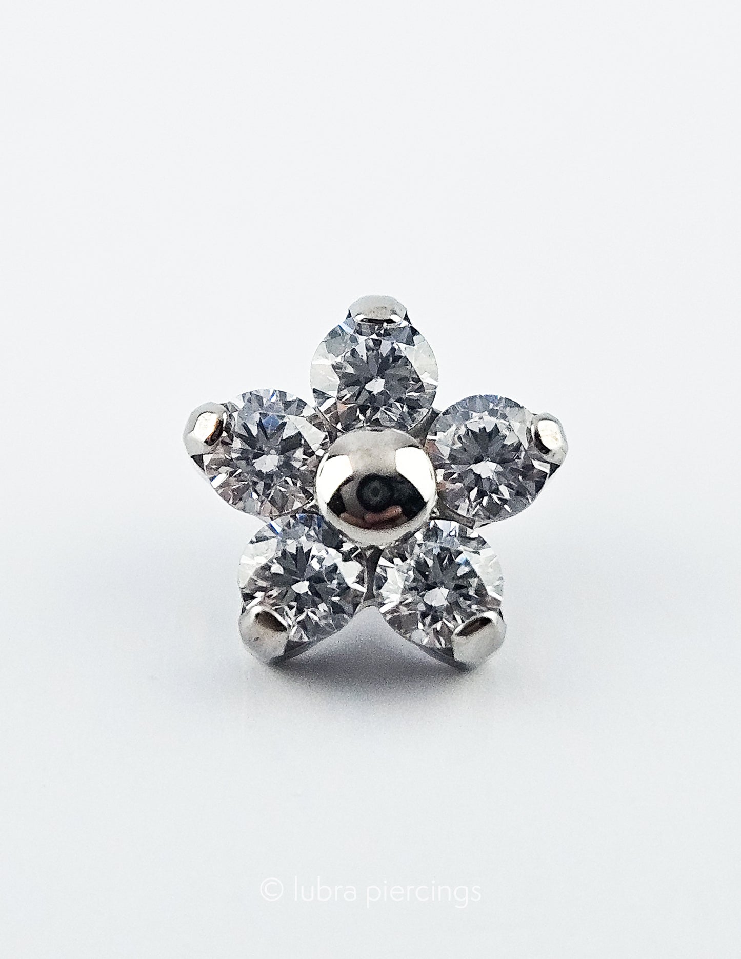 Flor Zircônias com Miolo