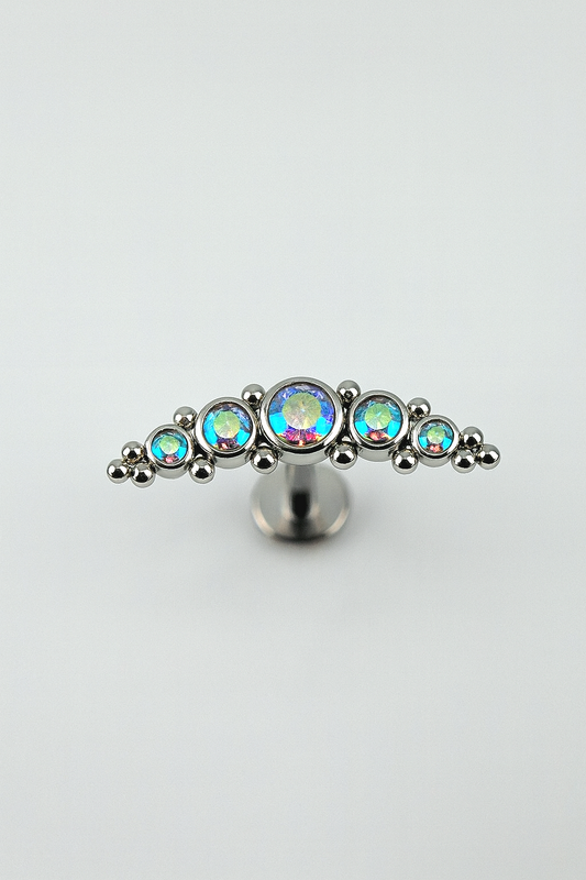 Cluster 5 Zircônias e Esferas (Furta Cor)