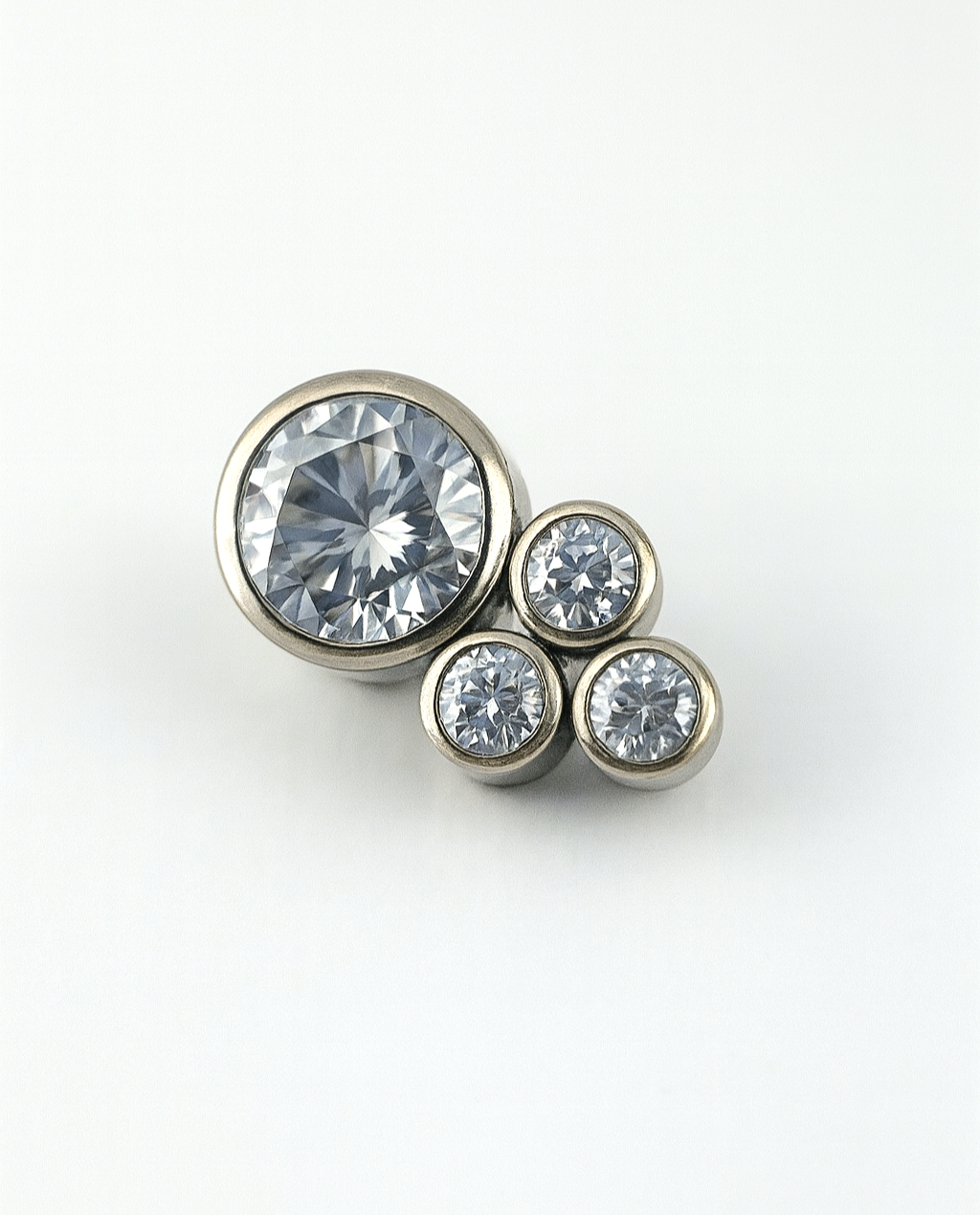 4 Zircônias Cristal