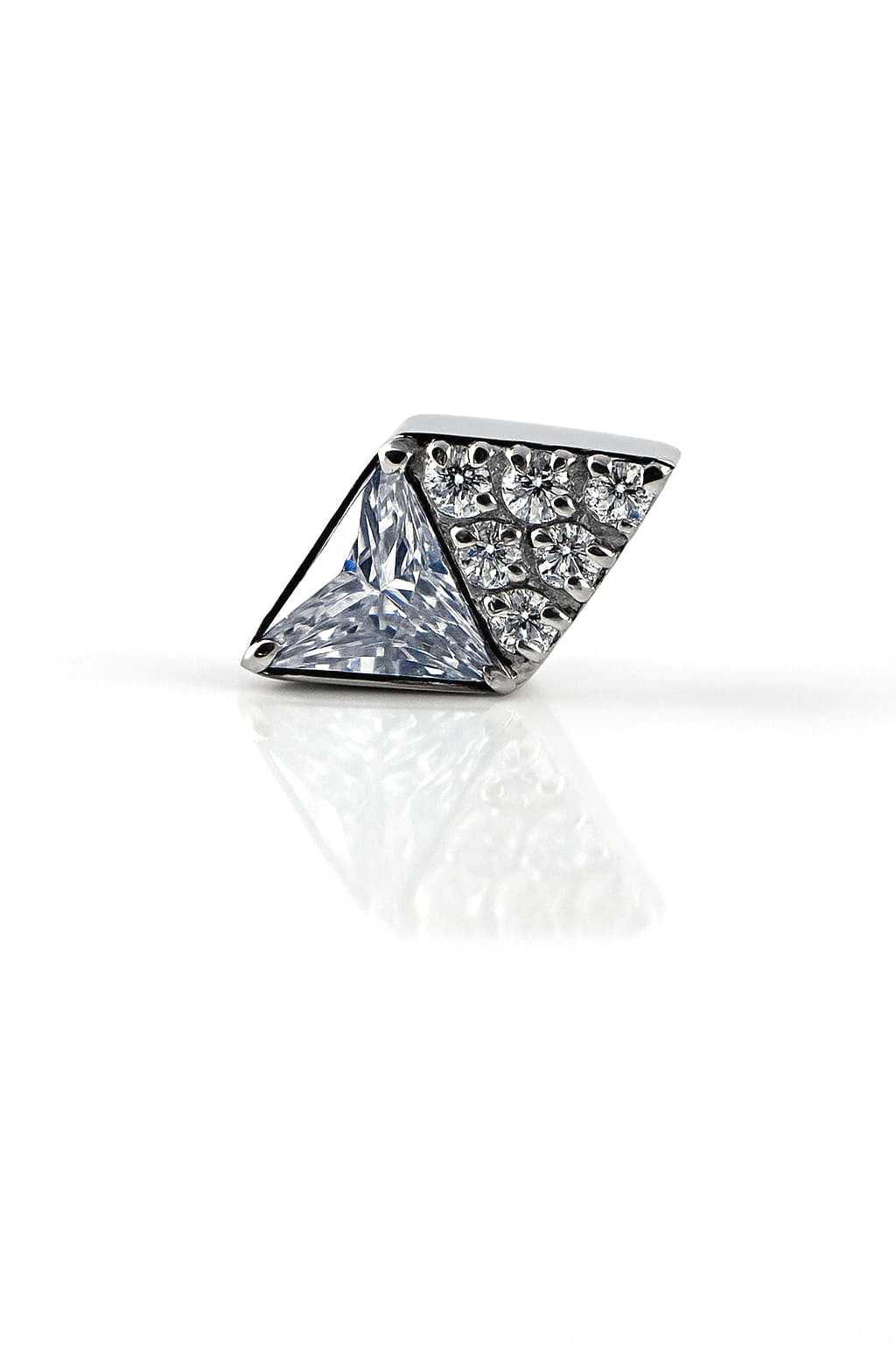 Losango Cravejado Zircônia