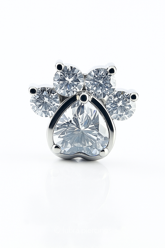 Patinha Zircônias (modelo 2)